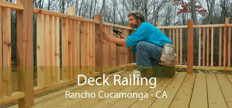 Deck Railing Rancho Cucamonga - CA