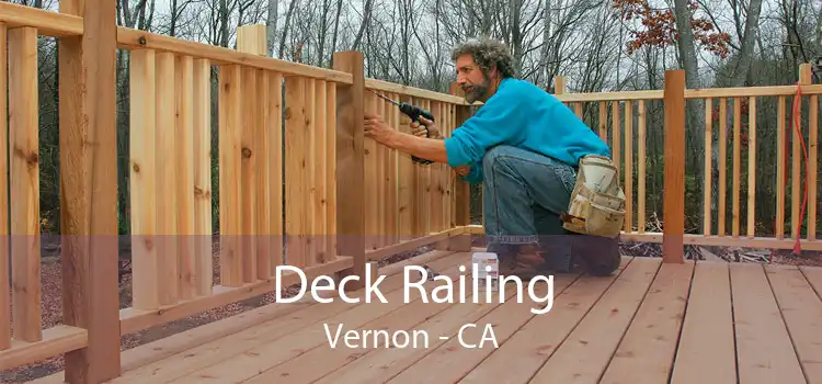 Deck Railing Vernon - CA