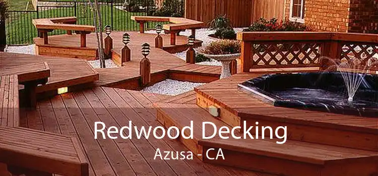 Redwood Decking Azusa - CA