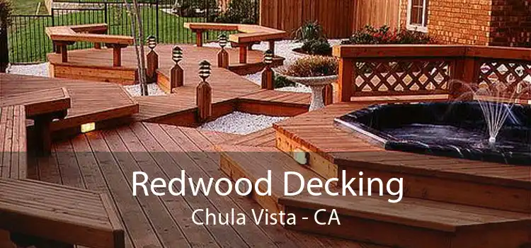 Redwood Decking Chula Vista - CA