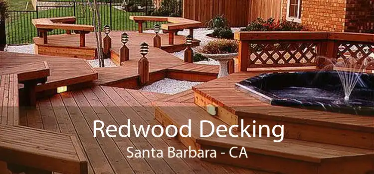 Redwood Decking Santa Barbara - CA