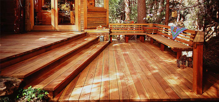 Trex Redwood Decking