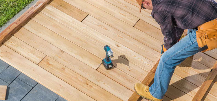 Wood Decking Installation in Upland, CA